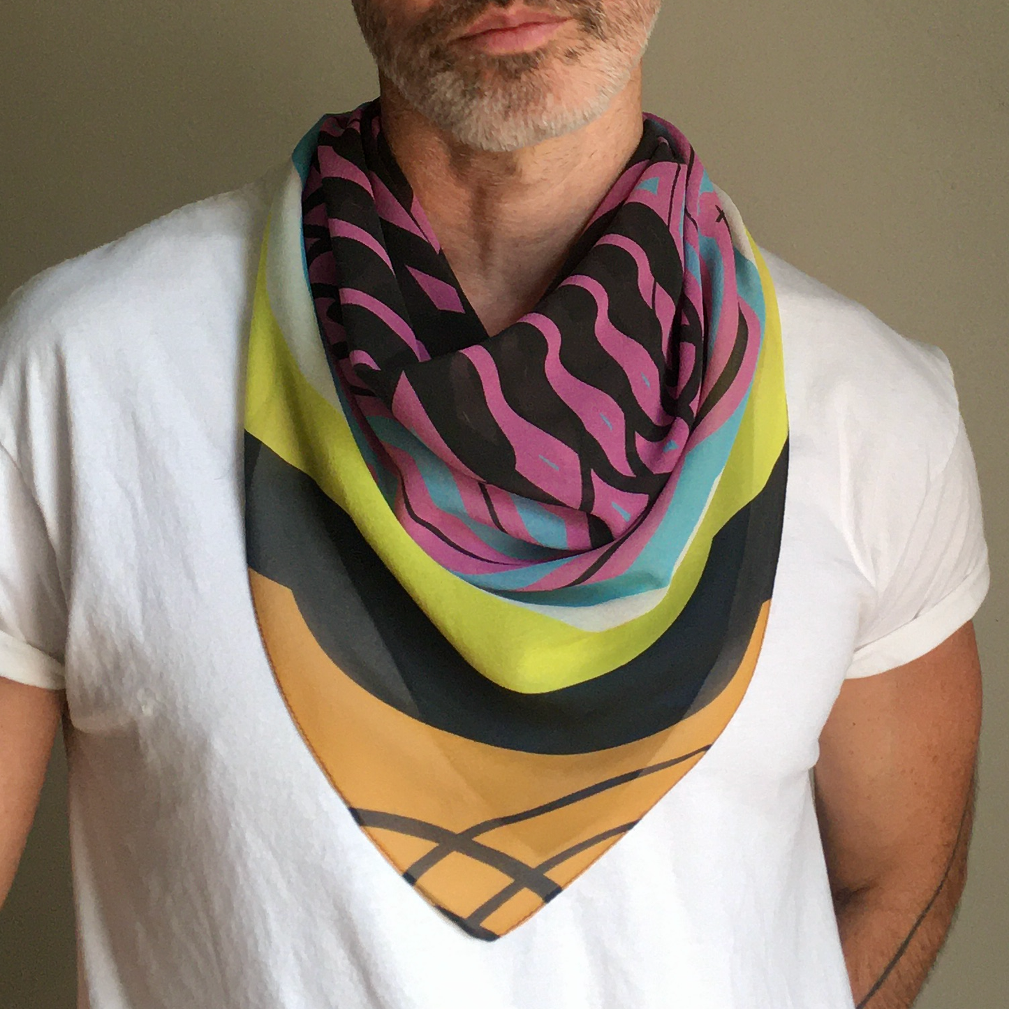 Numinous - Sheer Silk Scarf